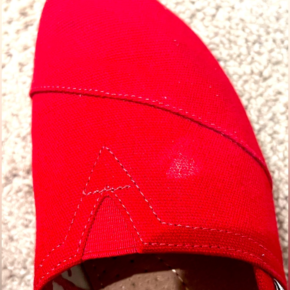 Womens TOMS Alparagata Classic Slip On - Barely worn - Picture 4 of 4